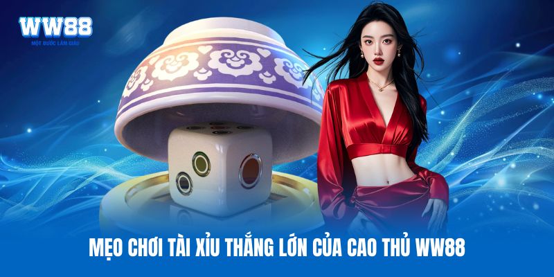 Mẹo chơi tài xỉu thắng lớn của cao thủ WW88